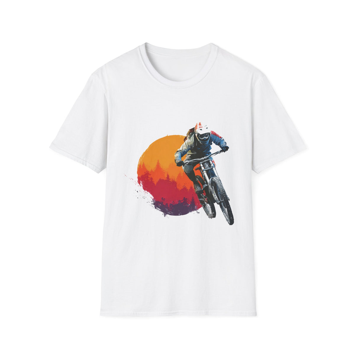 🚴 Rider | Freestyle Bike Legend Streetwear Sports T-Shirt, Unisex, Colors ⚫🔵🔴🟠🟡⚪