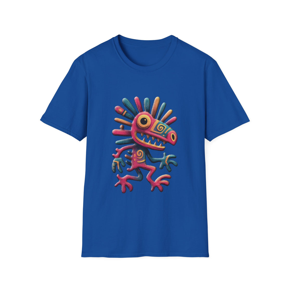 🚶 Minimal Native Symbol T-Shirt | Modern Graphic Tee, Unisex, Colors ⚫🔵🔴🟠🟡⚪