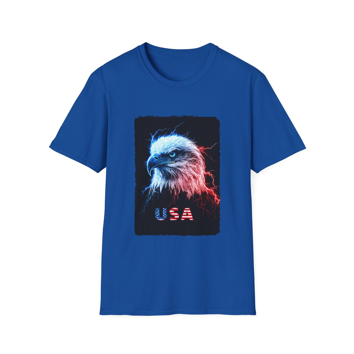🇺🇸 Patriot Eagle T-Shirt | USA Freedom Shirt, Unisex, Colors ⚫🔵🔴🟡⚪