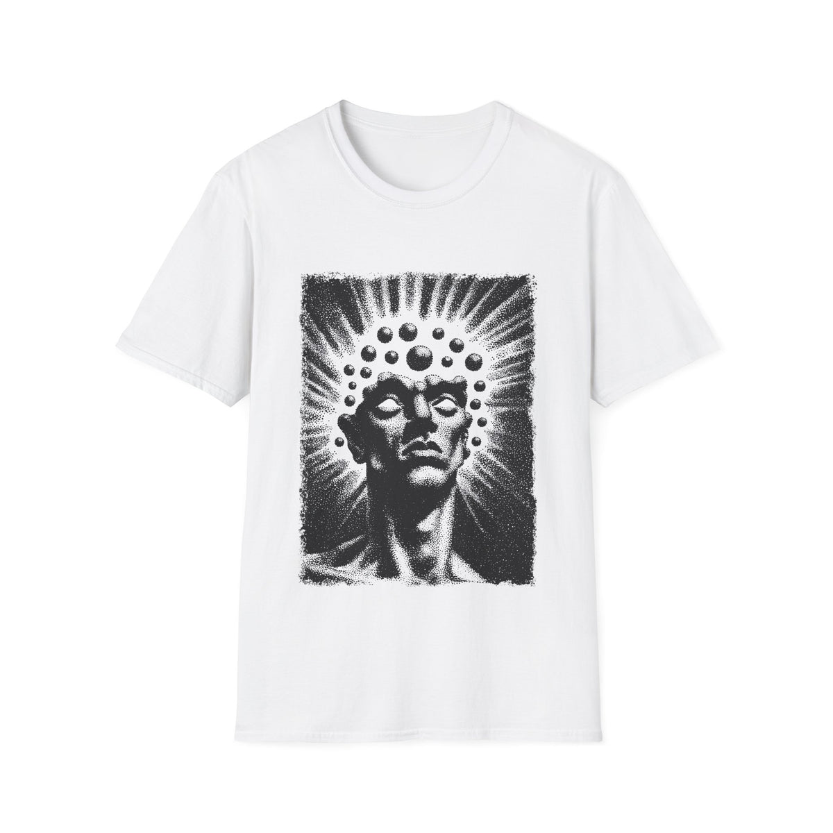 👁️ The Expanding Mind T-Shirt – Infinite Knowledge Art Tee, Unisex, Colors ⚫🔵🔴🟡⚪