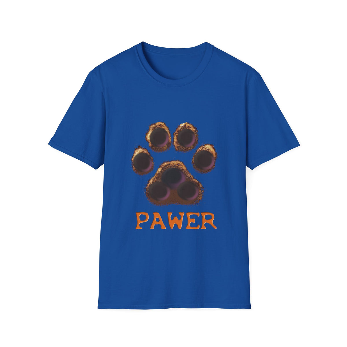 🐾 Paw Print T-Shirt – Cute Paw Graphic Shirt for Pet Lovers, Unisex, Colors ⚫🔵🔴🟡⚪