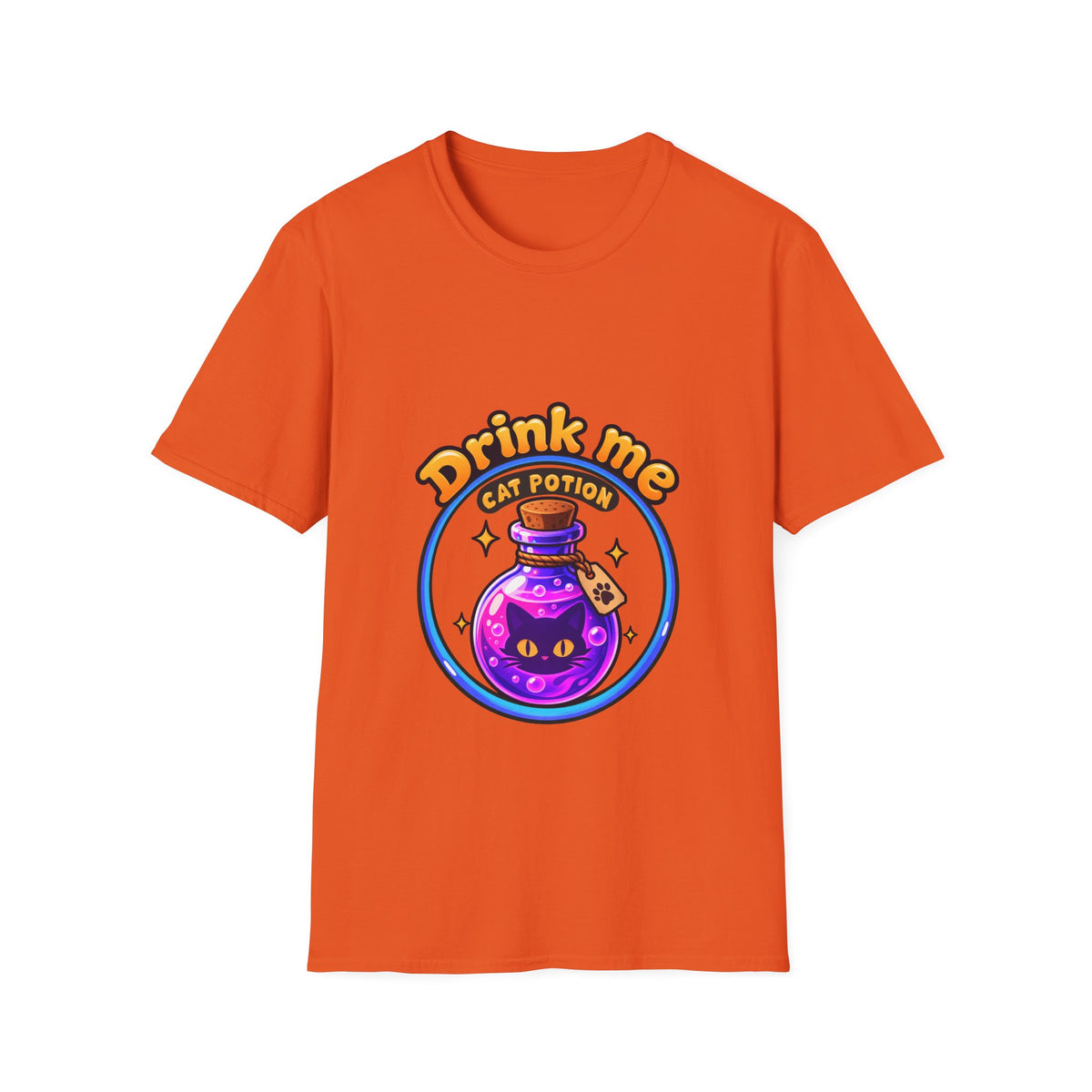 🐱 Cat Potion – Drink Me & Become a Cat | Magical Whimsical T-Shirt