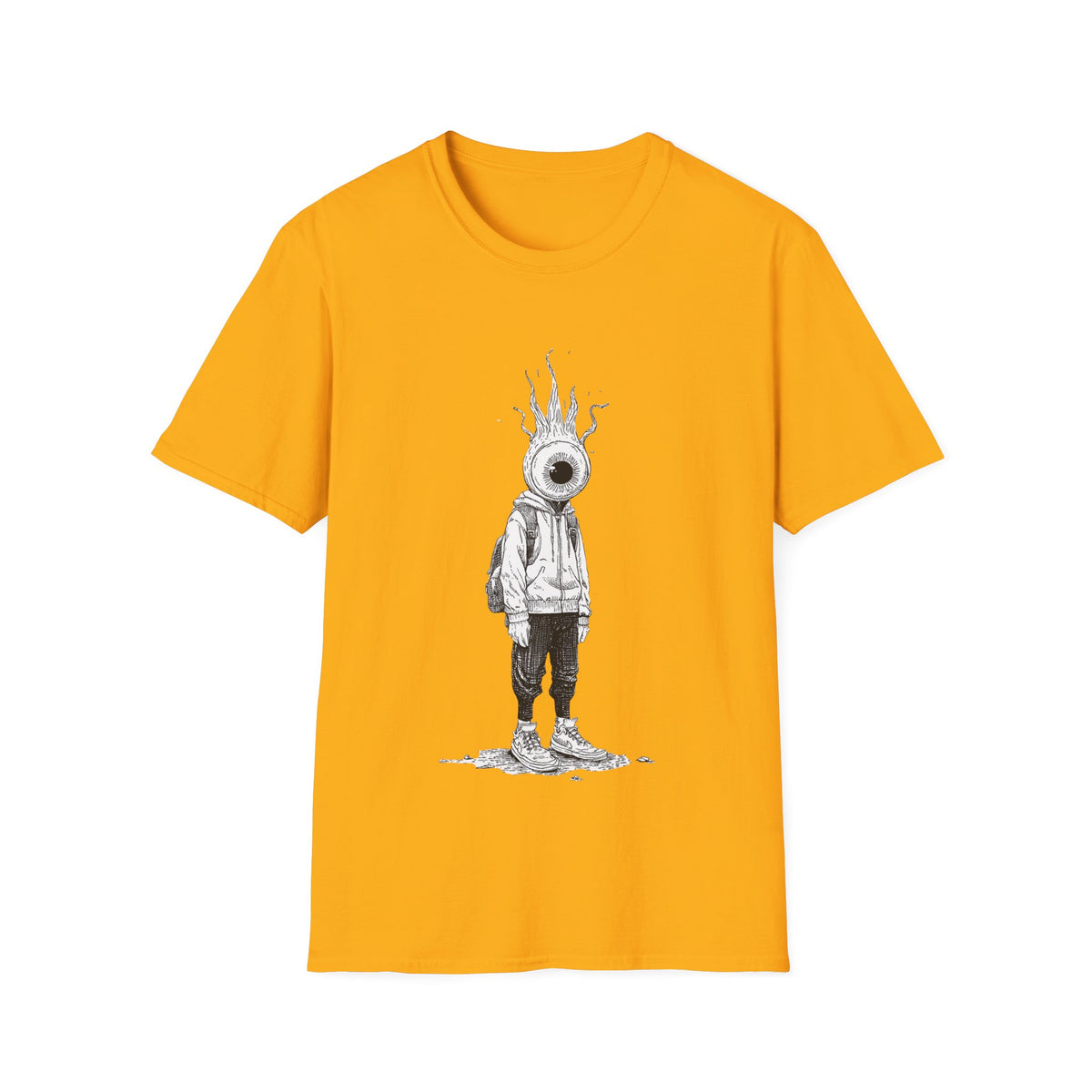 👁️ Surreal Vision Graphic T-Shirt, Unisex, Colors ⚫🔵🔴🟡⚪