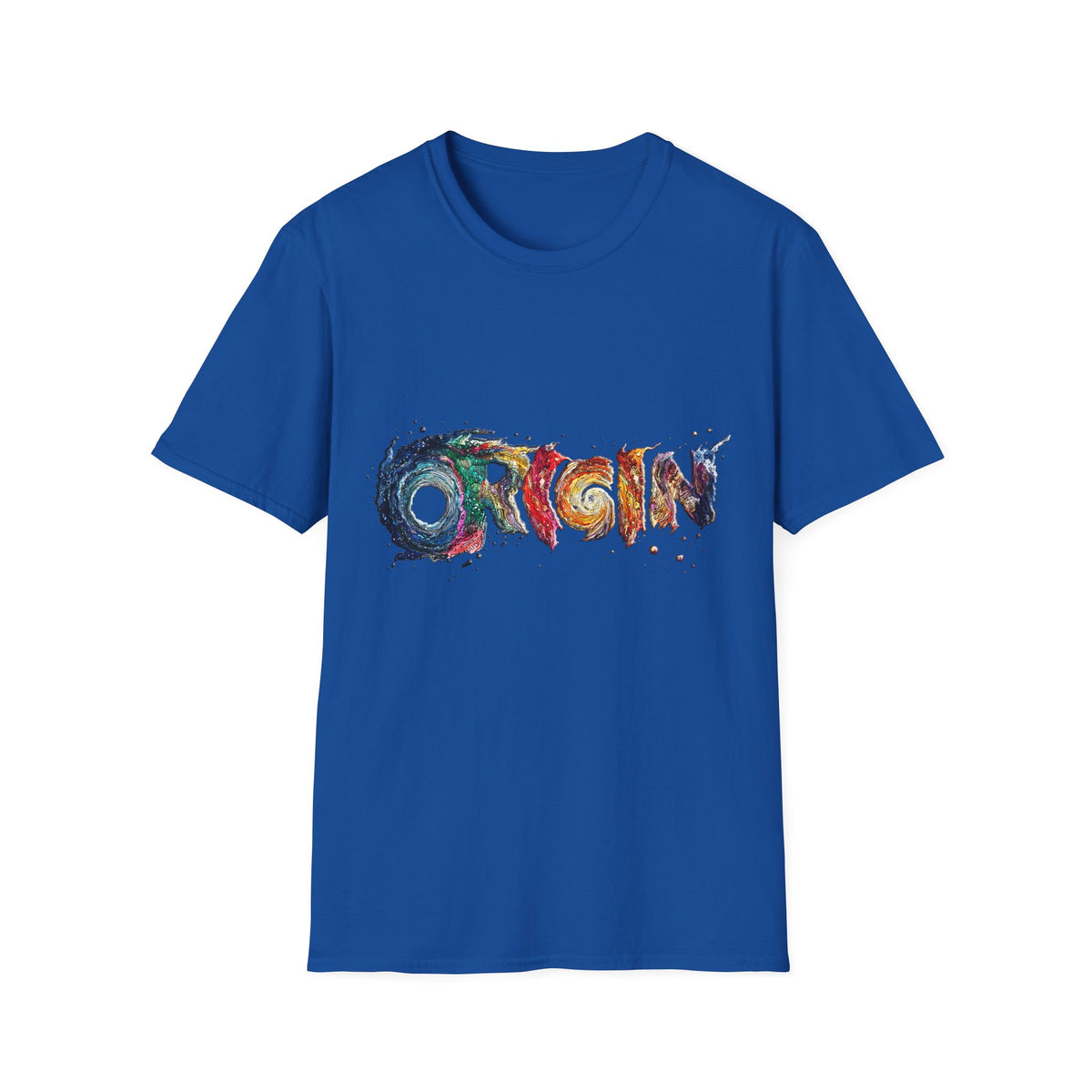 🌍 ORIGIN T-Shirt – The Beginning of Everything, Unisex, Colors ⚫🔵🔴🟡⚪