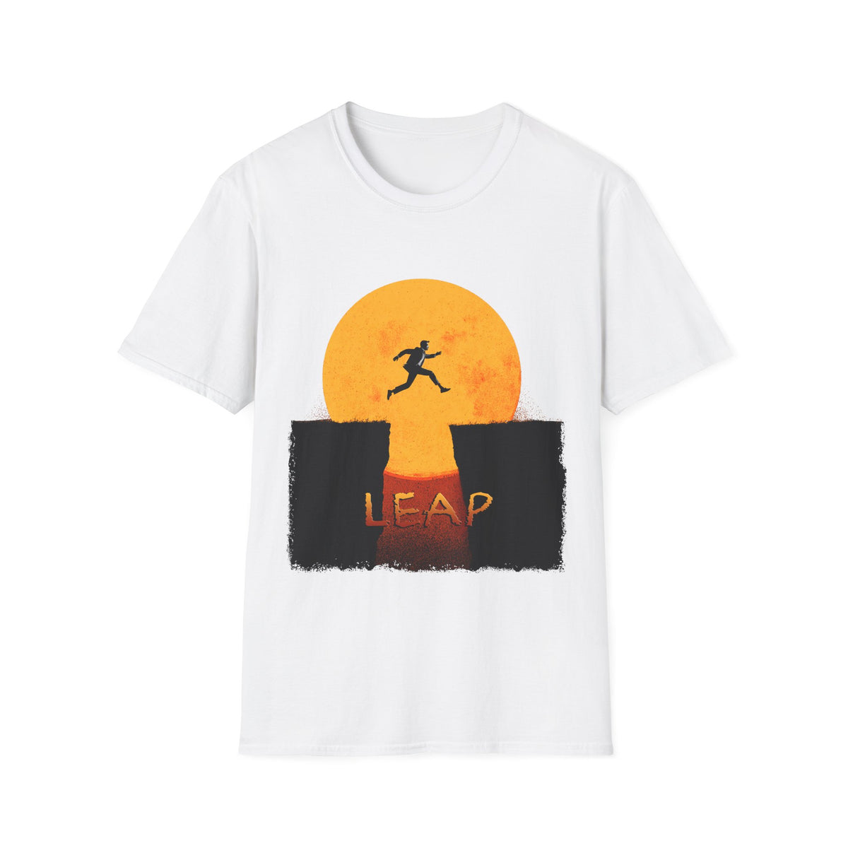 🏃🏻‍♂️ Sunset Leap | Motivational Sports T-Shirt, Unisex, Colors ⚫🔵🔴🟡⚪