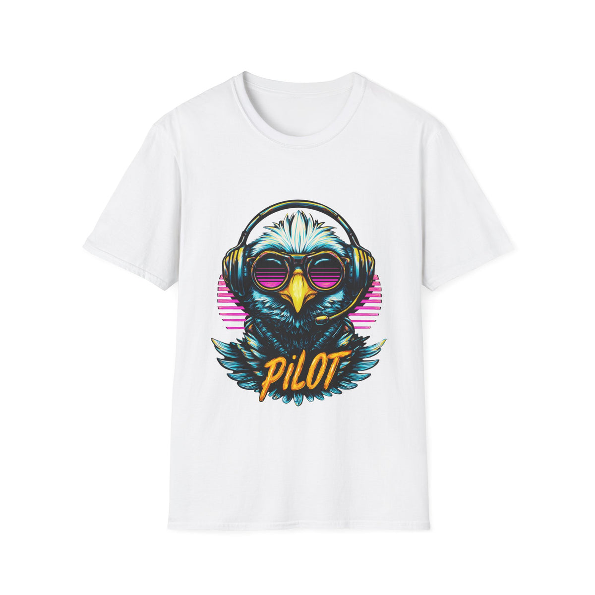 🦅 Bird Pilot – Aviation Lovers T-Shirt, Born to fly, Unisex, Colors ⚫🔵🔴🟡⚪