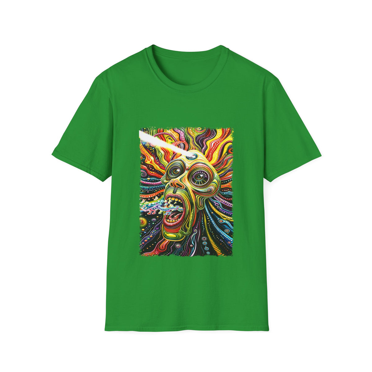 🎼 Surreal Music Muse T-Shirt, Unisex, Colors ⚫🔵🔴🟡⚪