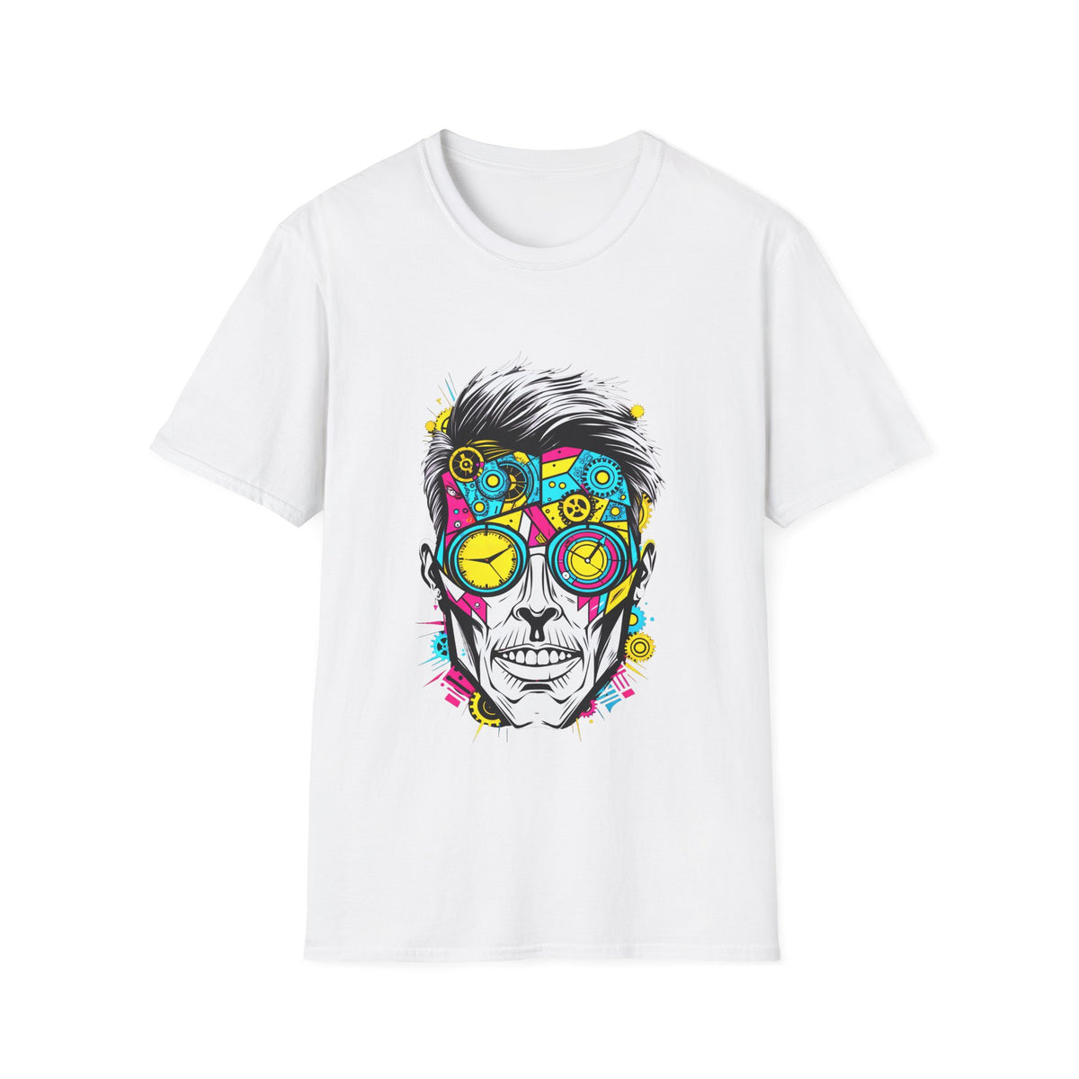 🕐 Timekeeper T-Shirt, It's Always Clock O'clock, Unisex, Colors ⚫🔵🔴🟠🟡⚪