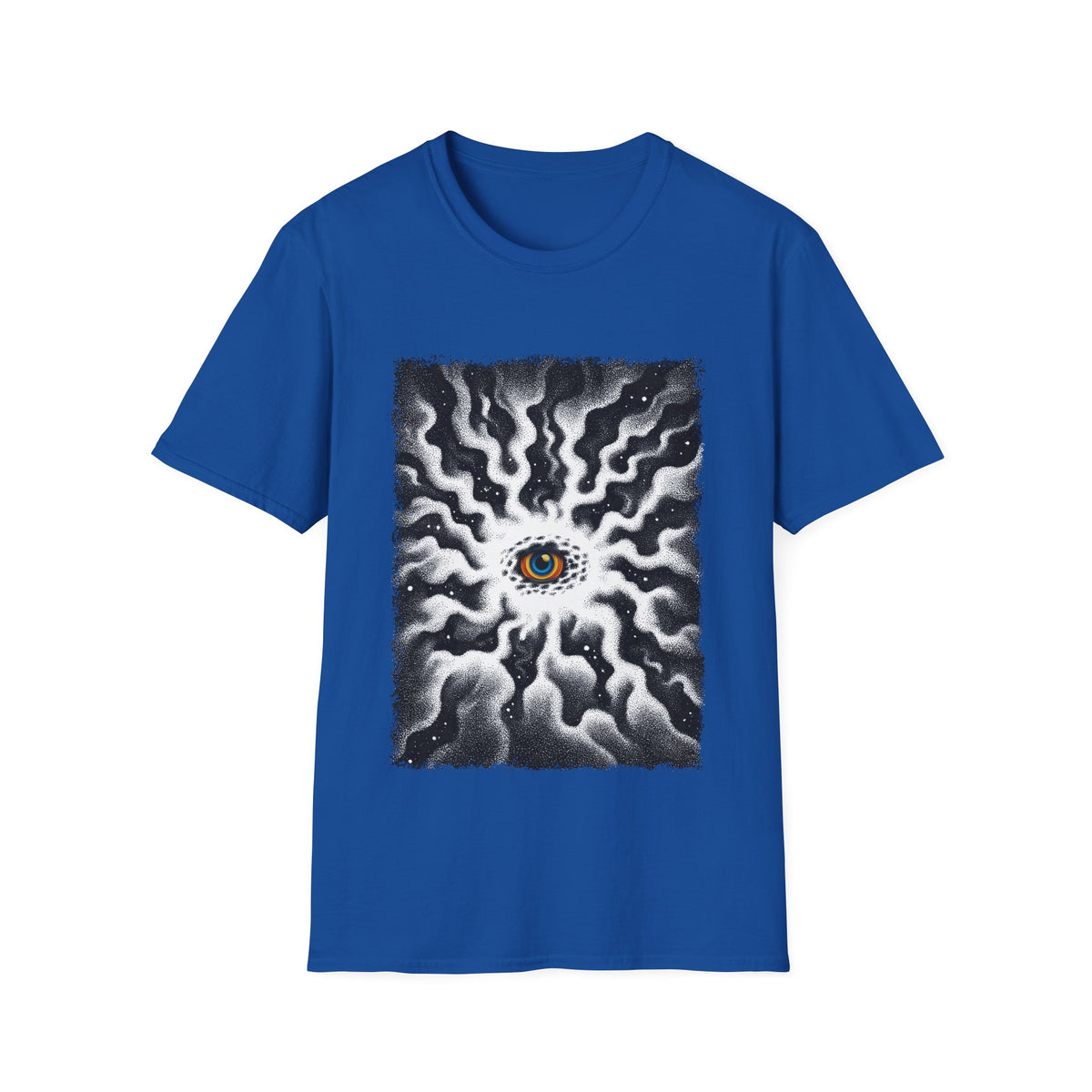 🌪️ Eye of the Storm T-Shirt, Calm Within Chaos, Unisex, Colors ⚫🔵🔴🟠🟡⚪