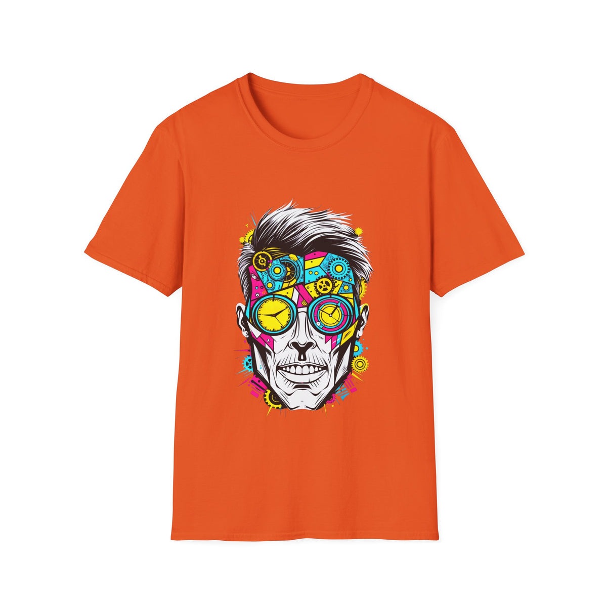 🕐 Timekeeper T-Shirt, It's Always Clock O'clock, Unisex, Colors ⚫🔵🔴🟠🟡⚪