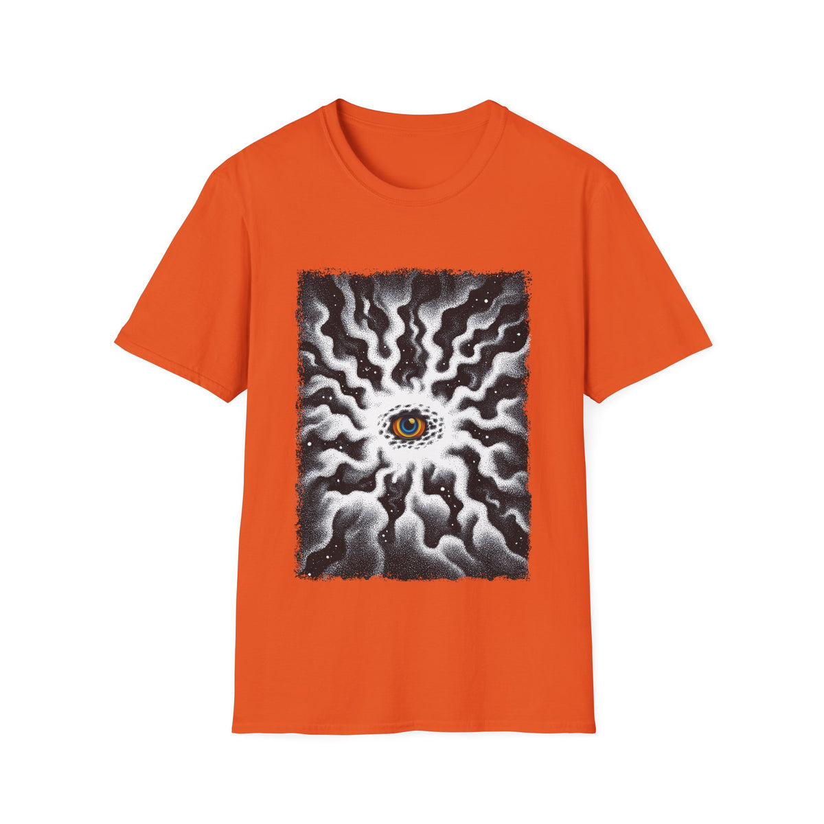 🌪️ Eye of the Storm T-Shirt, Calm Within Chaos, Unisex, Colors ⚫🔵🔴🟠🟡⚪
