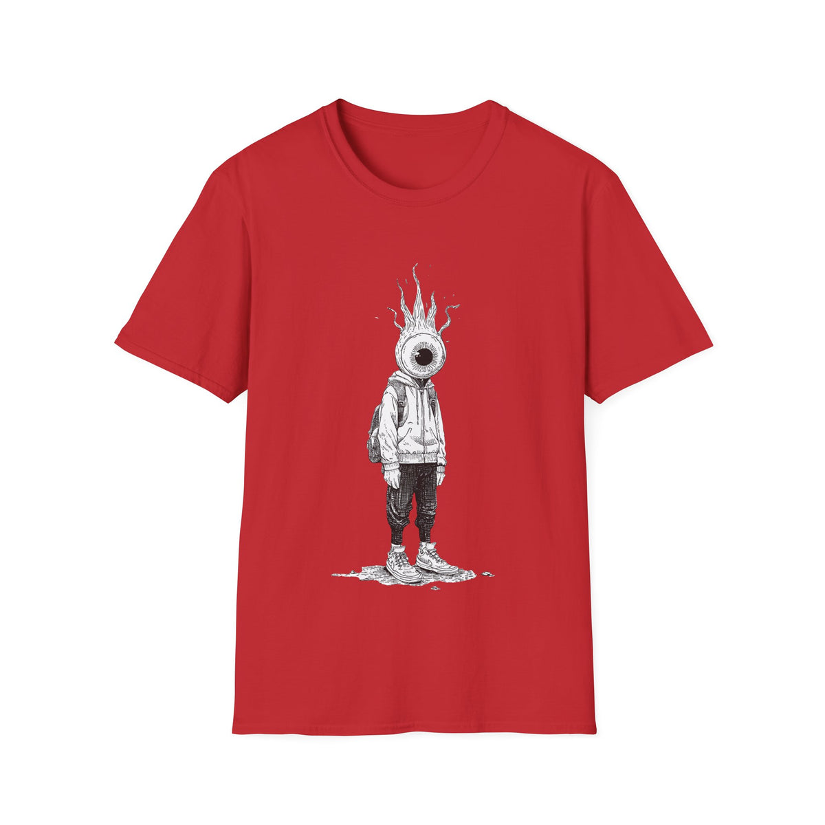👁️ Surreal Vision Graphic T-Shirt, Unisex, Colors ⚫🔵🔴🟡⚪