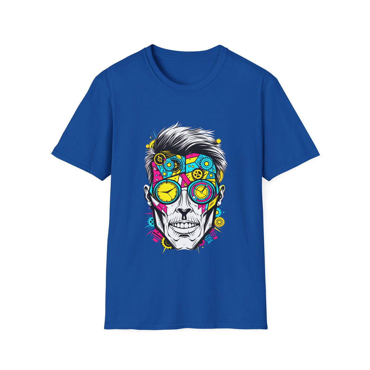 🕐 Timekeeper T-Shirt, It's Always Clock O'clock, Unisex, Colors ⚫🔵🔴🟠🟡⚪