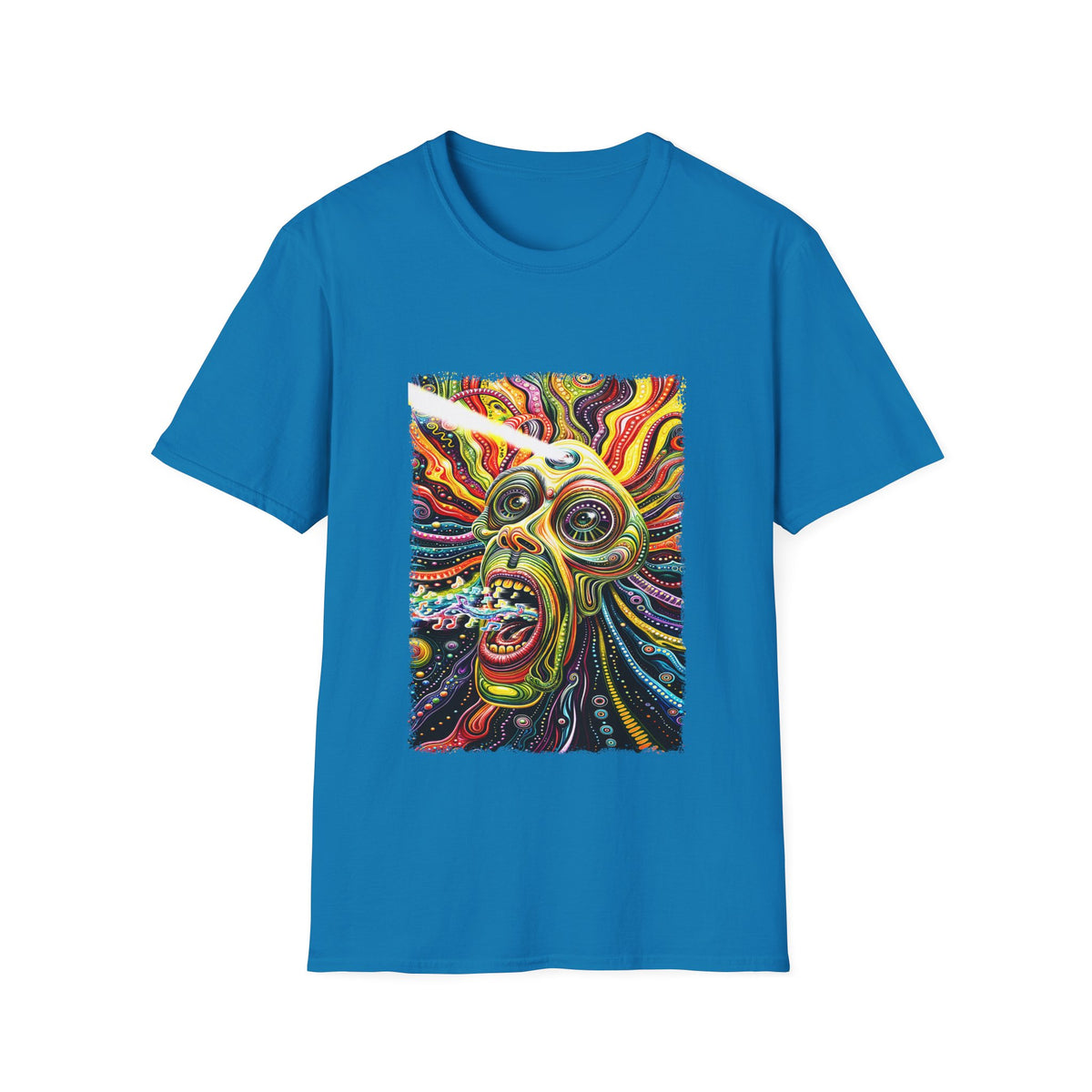 🎼 Surreal Music Muse T-Shirt, Unisex, Colors ⚫🔵🔴🟡⚪