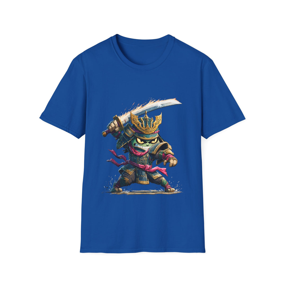🐱‍👤 Shadow Samurai Warrior T-Shirt – Japanese Art Style, Unisex, Colors ⚫🔵🔴🟠🟡⚪
