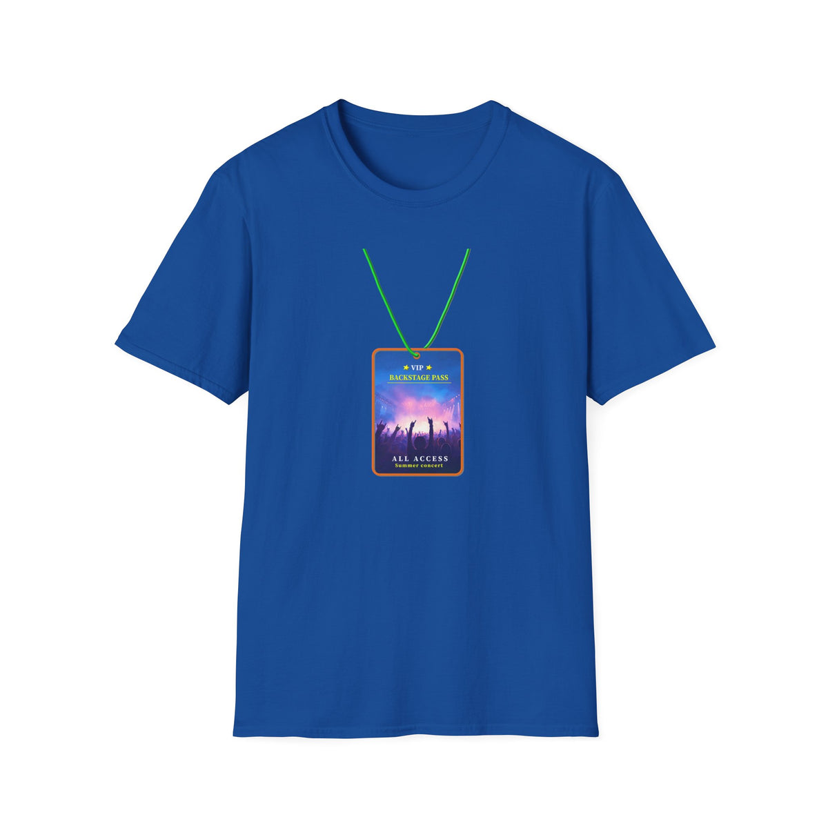 🎭 Backstage Pass Concert All Access T-Shirt, Unisex, Colors ⚫🔵🔴🟡⚪