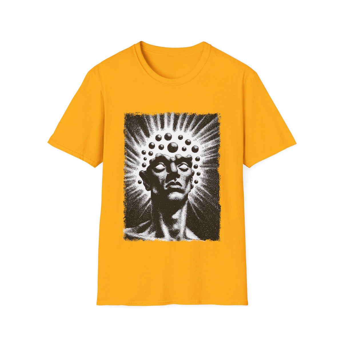 👁️ The Expanding Mind T-Shirt – Infinite Knowledge Art Tee, Unisex, Colors ⚫🔵🔴🟡⚪