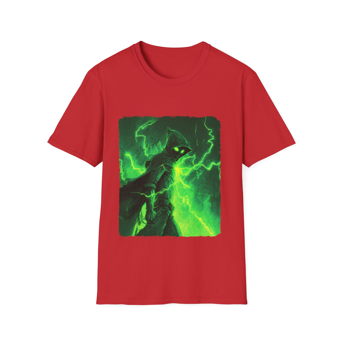 🦸 Mysterious Hero T-Shirt – Bold Fantasy Adventurers, Unisex, Colors ⚫🔵🔴🟠🟡⚪