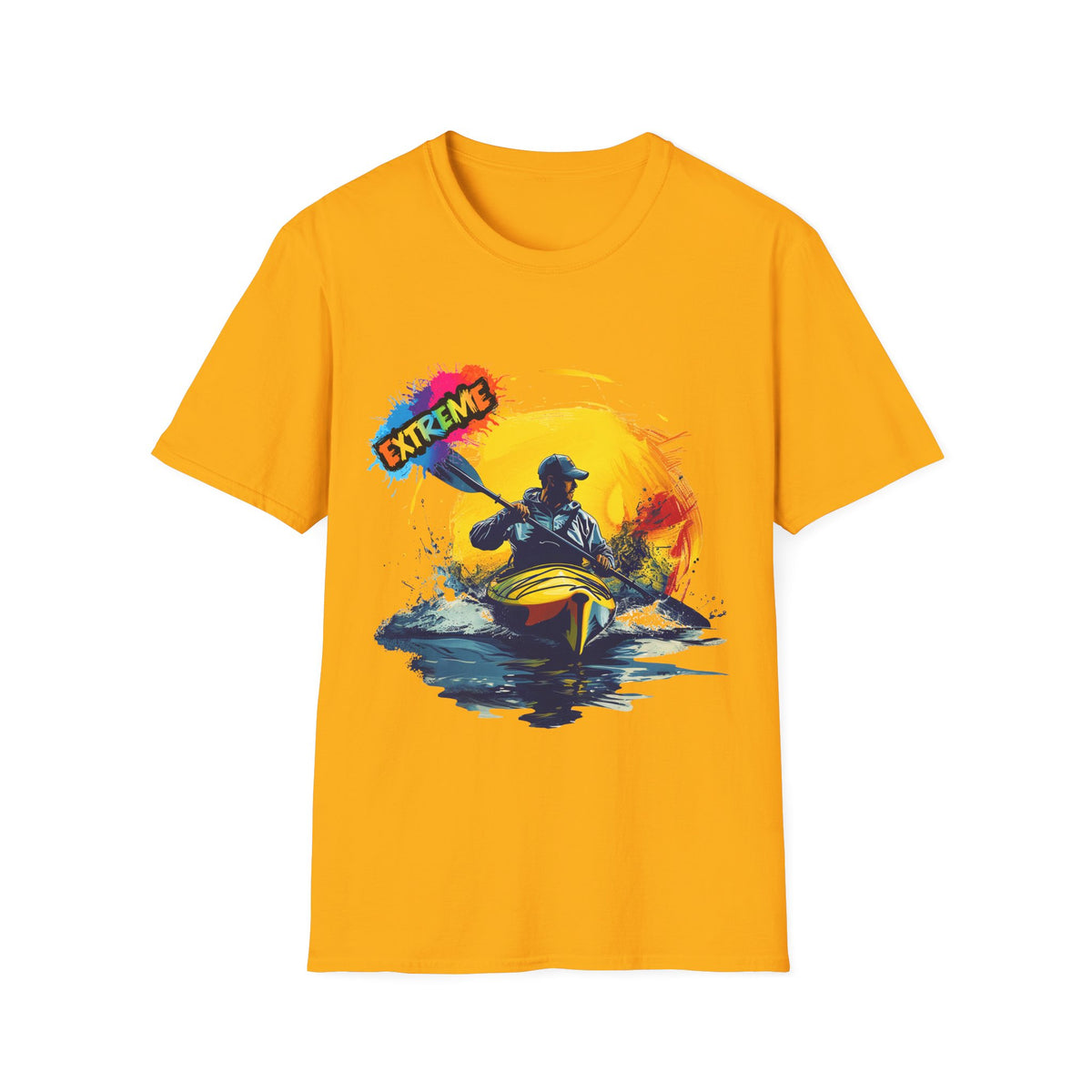🛶 Kayak Extreme – Adventure Sports T-Shirt, Unisex, Colors ⚫🔵🔴🟡⚪
