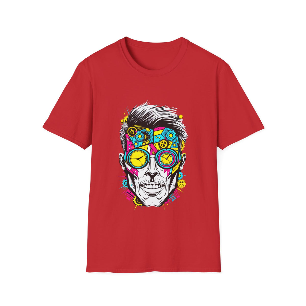 🕐 Timekeeper T-Shirt, It's Always Clock O'clock, Unisex, Colors ⚫🔵🔴🟠🟡⚪