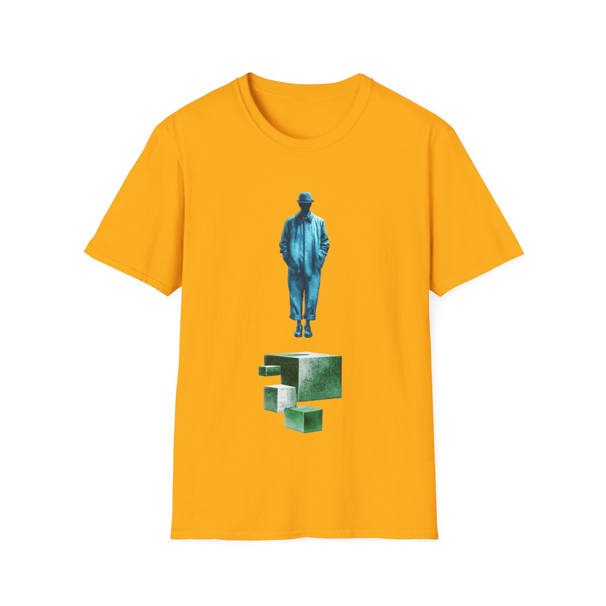 🧘 Floating Above Art T-Shirt, Unisex, Colors ⚫🔵🔴🟡⚪