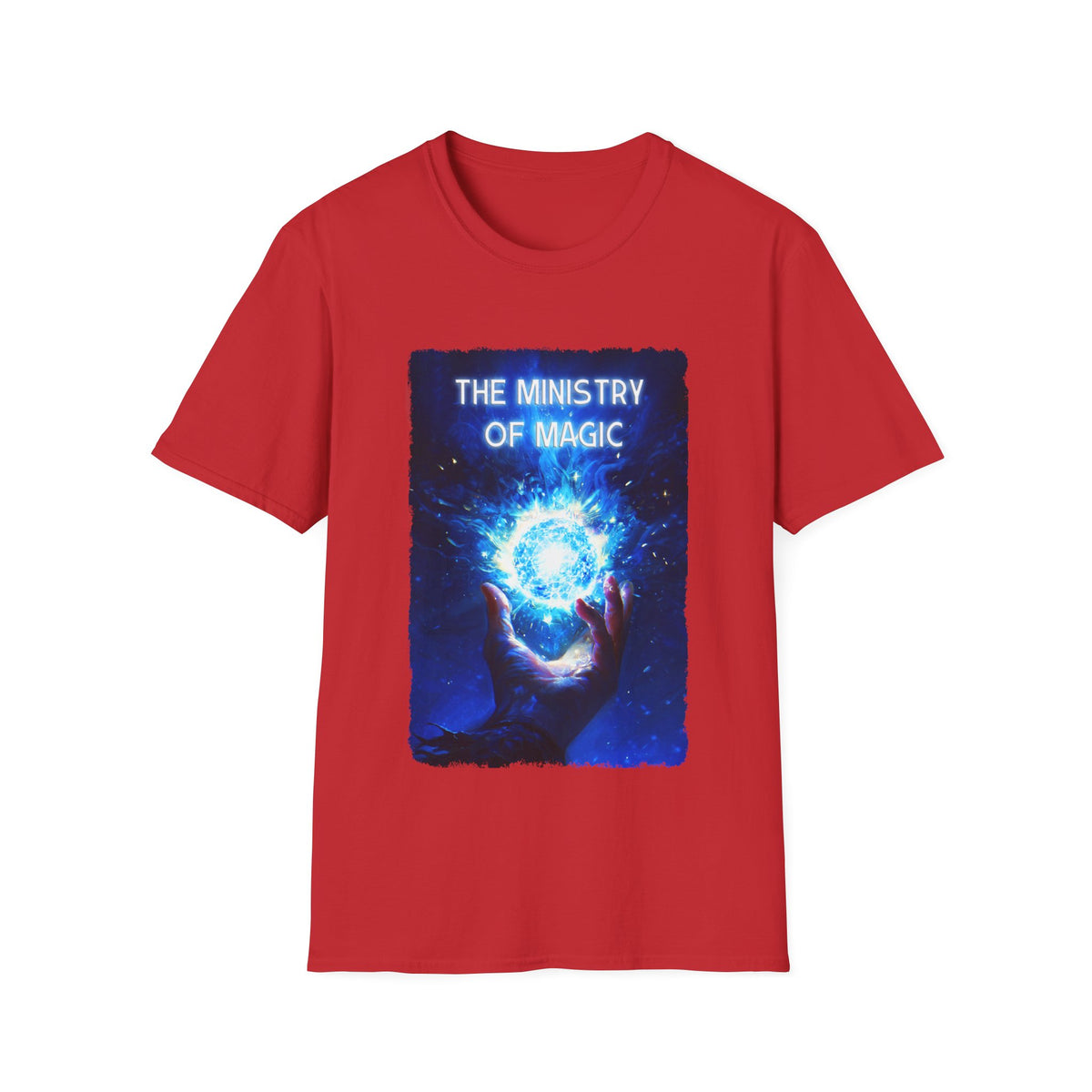 🌟 Ministry of Magic – Wizarding Government T-Shirt, Unisex, Colors ⚫🔵🔴🟡⚪