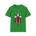 👹 Dracula Gothic T-Shirt – Dark Vampire Graphic T-Shirt, Unisex, Colors ⚫🔵🟢🟠🟡⚪