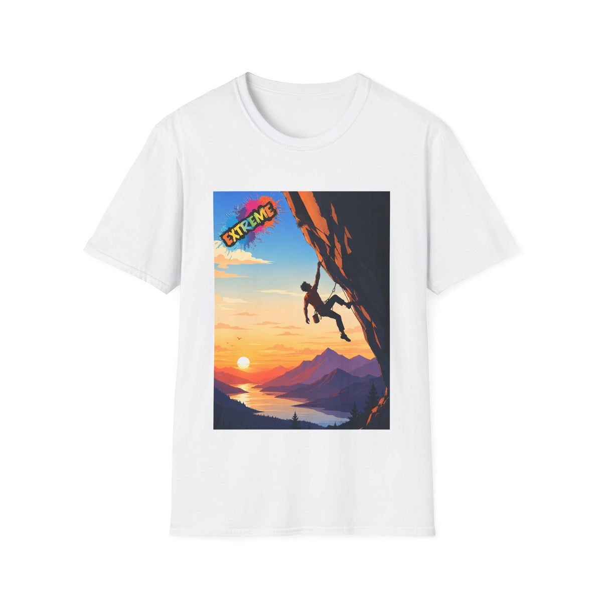 🧗 Conquer the Impossible, Climbing lovers, Sports T-Shirt, Unisex, Colors ⚫🔵🔴🟡⚪