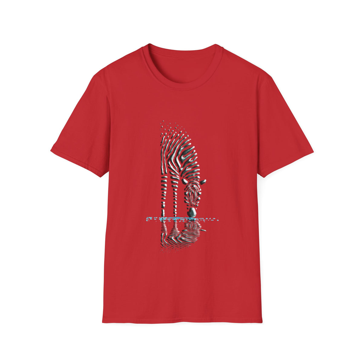 🦓 Wild Spirit Zebra T-Shirt, Unisex, Colors ⚫🔵🔴🟡⚪