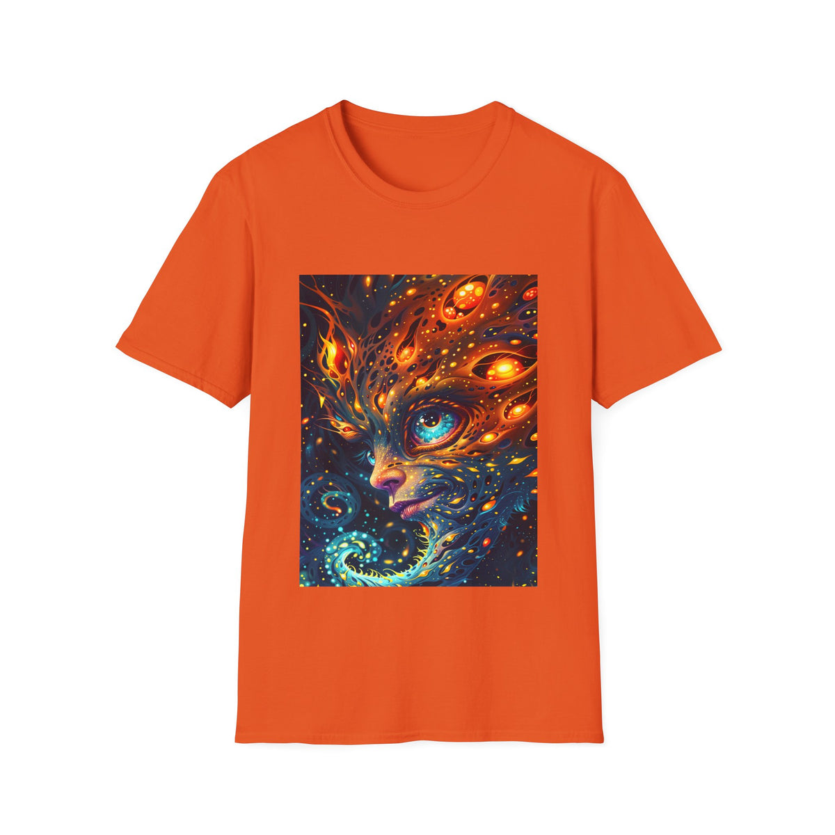 🌌 Surreal Cosmic Dreamscape Graphic Tee, Unisex, , Unisex, Colors ⚫🔵🔴🟠⚪
