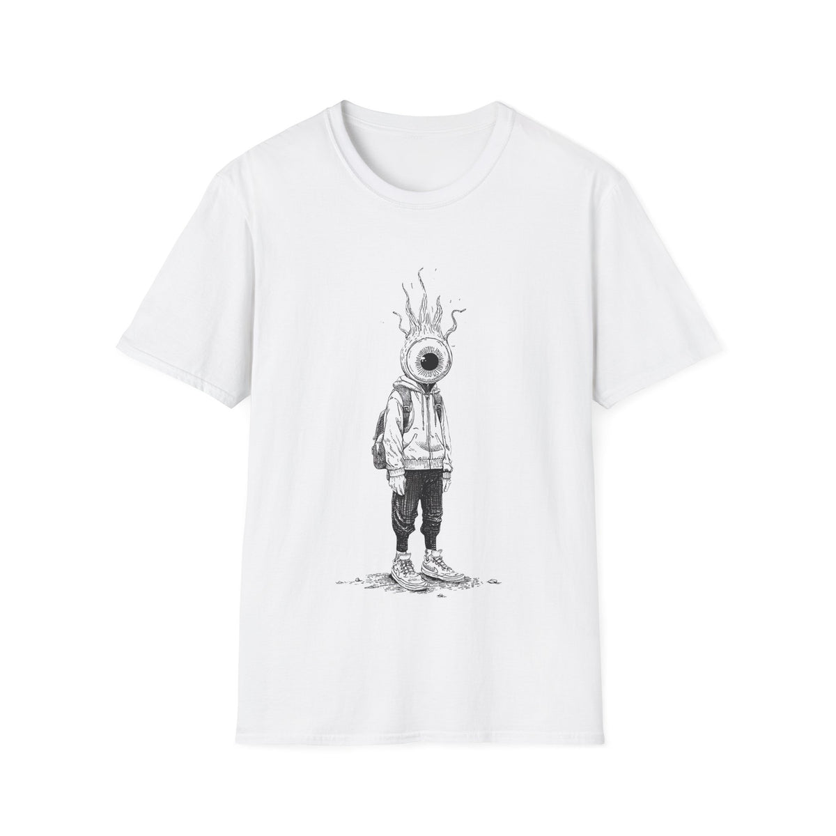👁️ Surreal Vision Graphic T-Shirt, Unisex, Colors ⚫🔵🔴🟡⚪