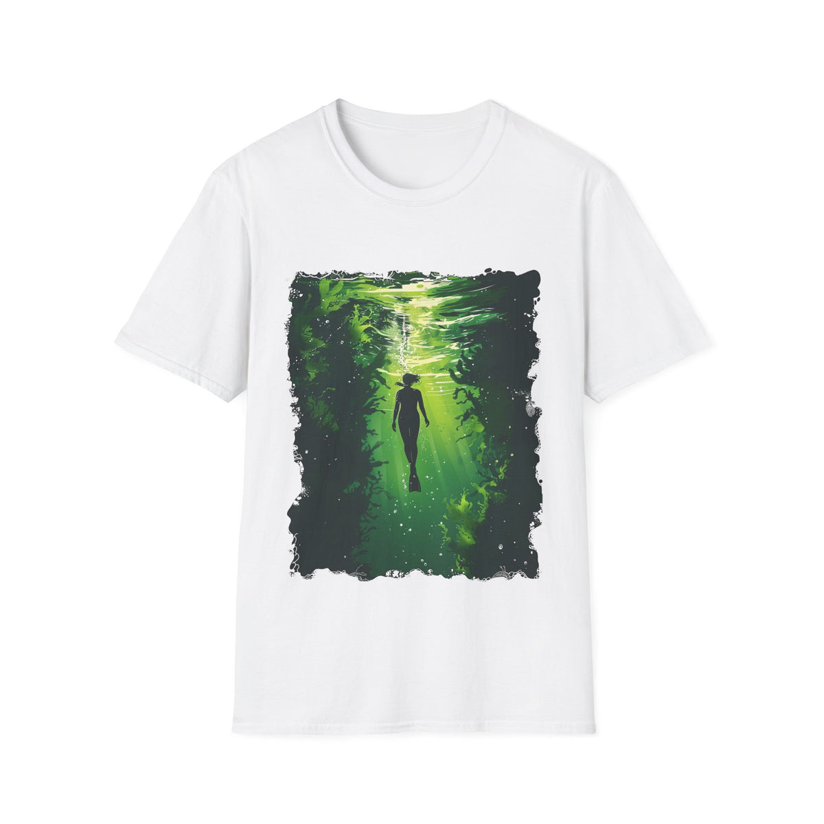 🤿 Dive into Adventure – Scuba Diving Sports T-Shirt, Unisex, Colors ⚫🔵🔴🟠🟡⚪