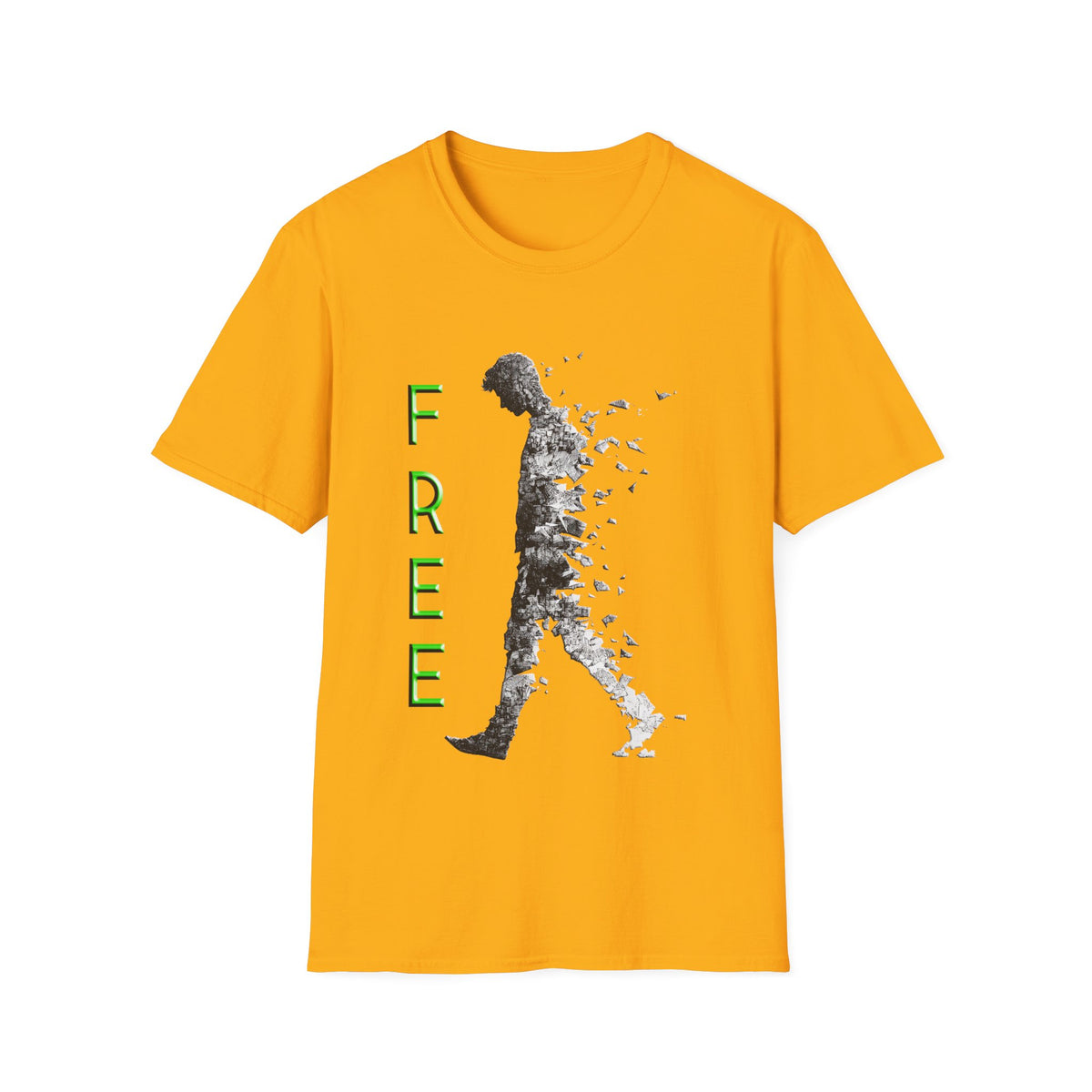 🕊️ FREE – Let Go of the Weight, Freedom T-Shirt, Unisex, Colors ⚫🔵🔴🟡⚪