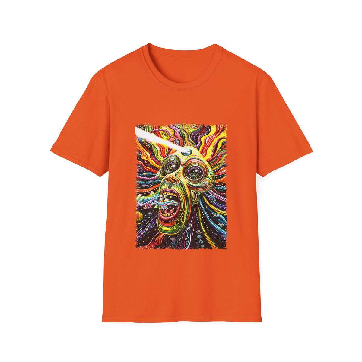 🎼 Surreal Music Muse T-Shirt, Unisex, Colors ⚫🔵🔴🟡⚪