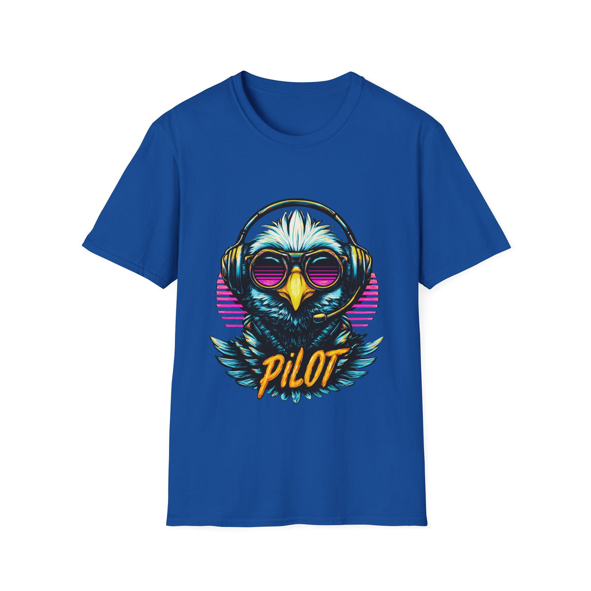 🦅 Bird Pilot – Aviation Lovers T-Shirt, Born to fly, Unisex, Colors ⚫🔵🔴🟡⚪