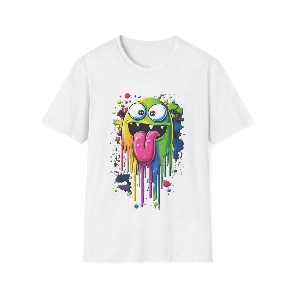 🥰 Cute Emoji T-Shirt | Fun Smiley Face Graphic Tee, Unisex, Colors ⚫🔵🔴🟡⚪