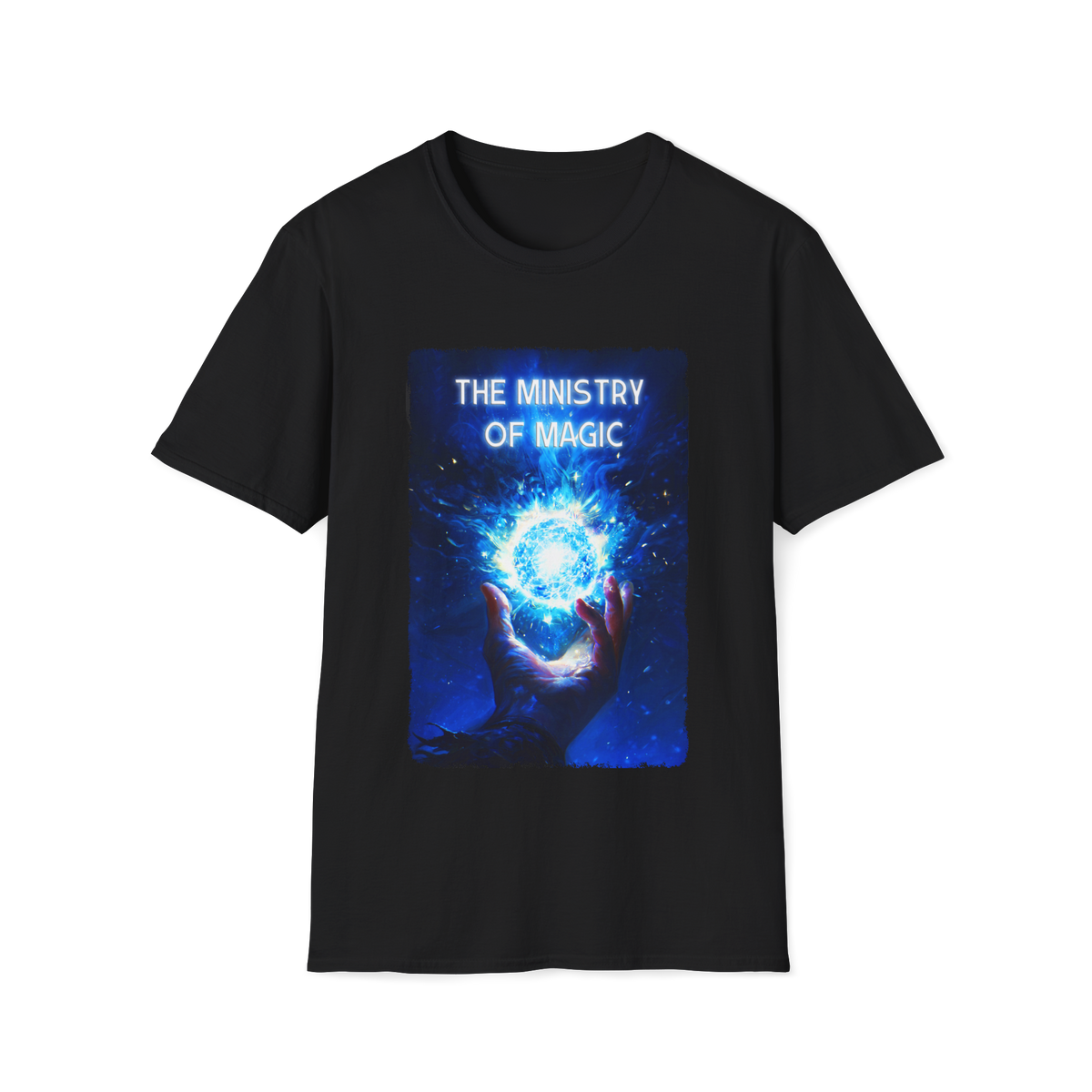 🌟 Ministry of Magic – Wizarding Government T-Shirt, Unisex, Colors ⚫🔵🔴🟡⚪