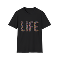 🧬 DNA "LIFE" T-Shirt – Minimalist Science & Biology Graphic Tee, Unisex, Colors ⚫🔵🔴🟡⚪