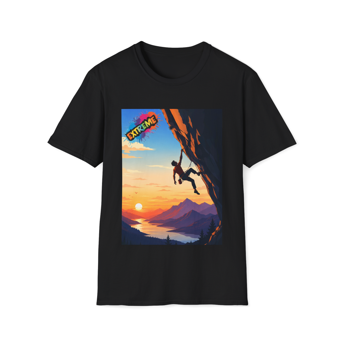 🧗 Conquer the Impossible, Climbing lovers, Sports T-Shirt, Unisex, Colors ⚫🔵🔴🟡⚪