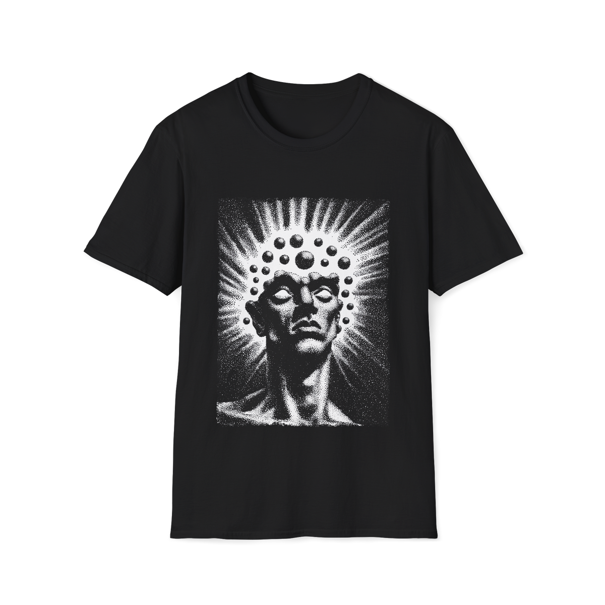 👁️ The Expanding Mind T-Shirt – Infinite Knowledge Art Tee, Unisex, Colors ⚫🔵🔴🟡⚪