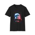 🇩🇪 Patriot Adler T-Shirt – Vintage Amerikanischer Weißkopfseeadler Grafik-Shirt | USA Freiheits-Shirt