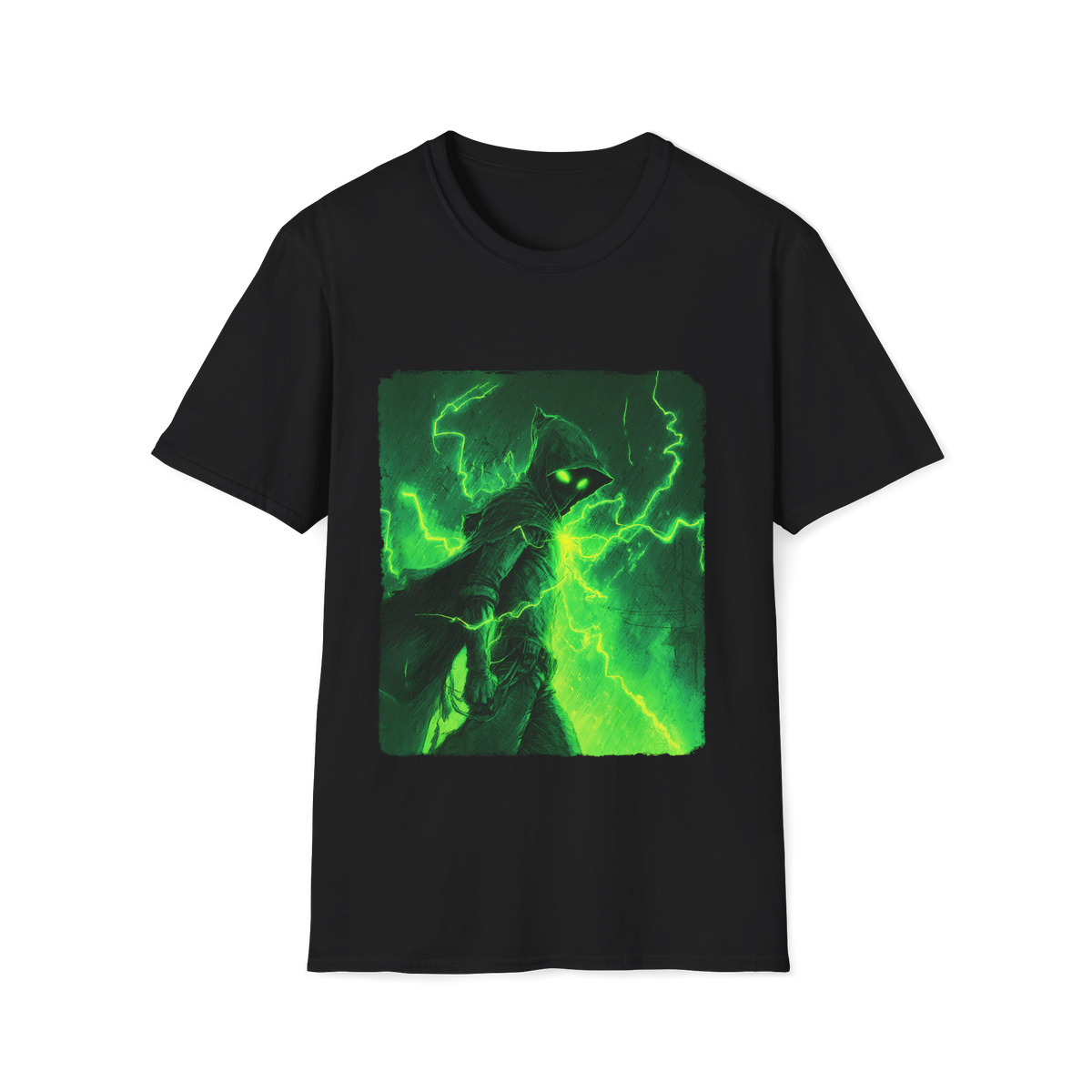 🦸 Mysterious Hero T-Shirt – Bold Fantasy Adventurers, Unisex, Colors ⚫🔵🔴🟠🟡⚪