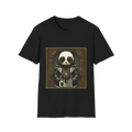 🐼 Chilling Panda T-Shirt – Relaxed Panda Graphic Tee, Unisex, Colors ⚫🔵🔴🟡⚪