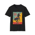 🐴 Retro Horse Power Vintage T-Shirt | Classic Muscle Horse Graphic Tee, Unisex, Colors ⚫🔵🔴🟠🟡⚪