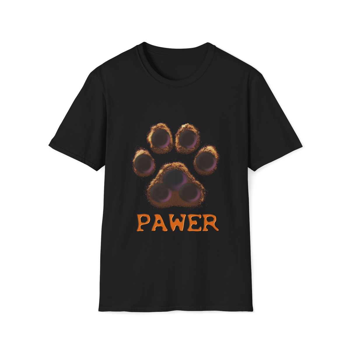 🐾 Paw Print T-Shirt – Cute Paw Graphic Shirt for Pet Lovers, Unisex, Colors ⚫🔵🔴🟡⚪