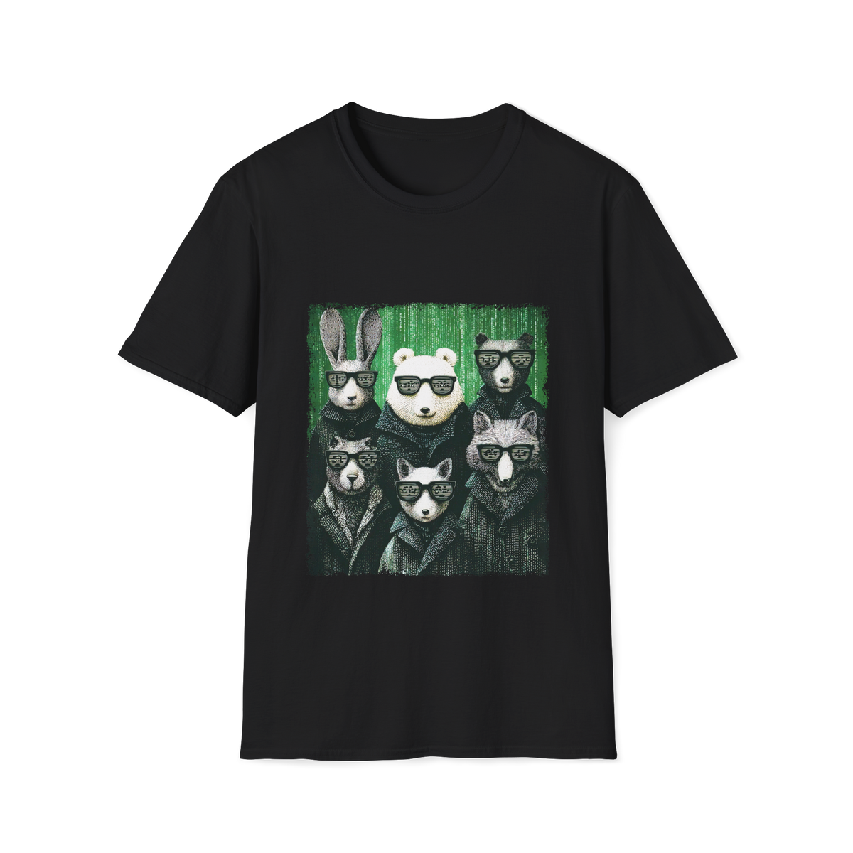 📡 Nature's Agents – Licensed to Paws and Effect – Trust No Human, Unisex, Colors ⚫🔵🔴🟡⚪