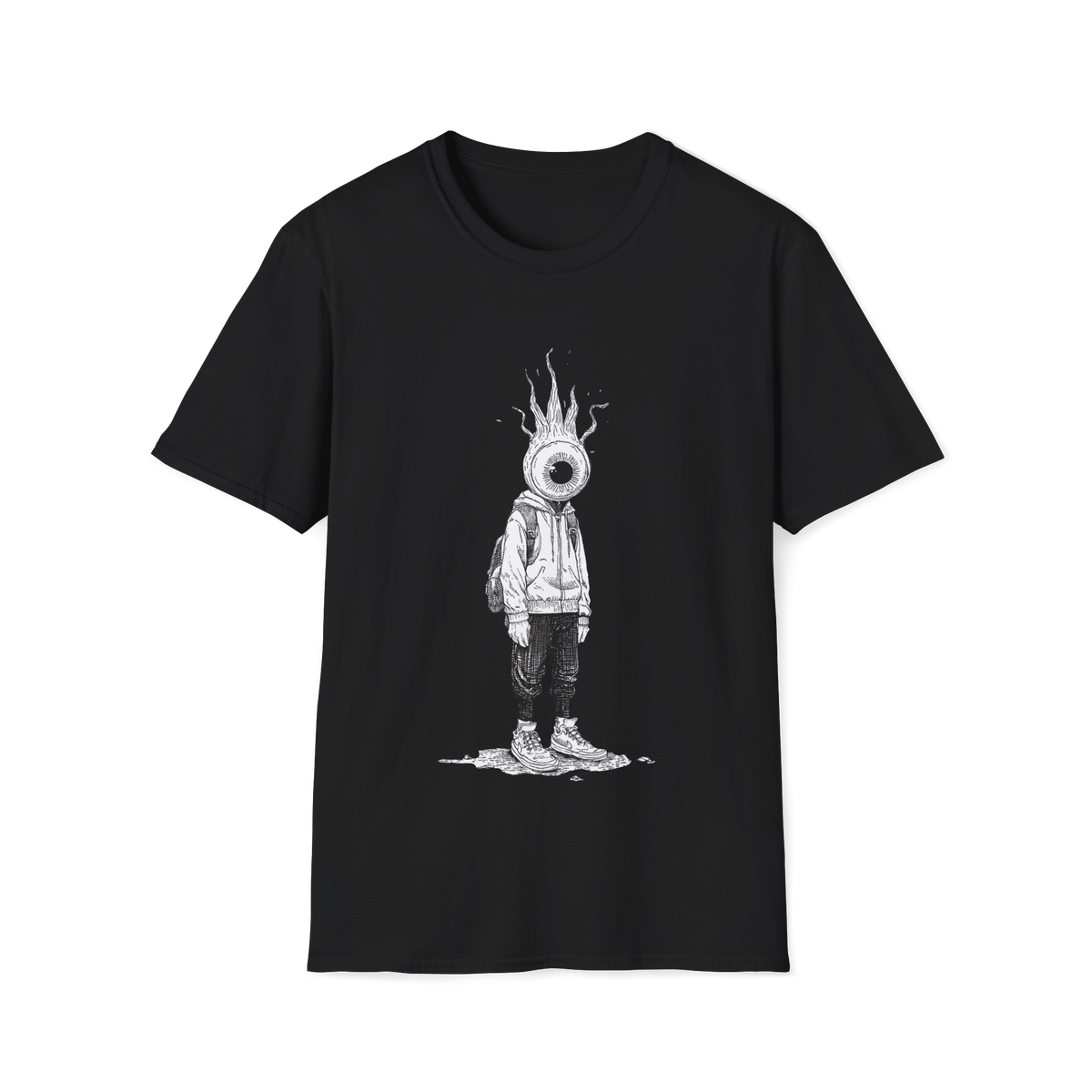 👁️ Surreal Vision Graphic T-Shirt, Unisex, Colors ⚫🔵🔴🟡⚪