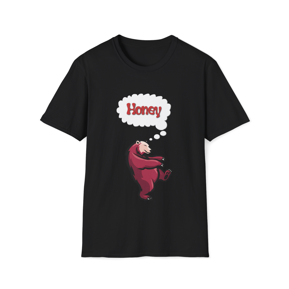 🐻 Funny T-Shirt - Sleepwalking Bear Tee, Unisex, Colors ⚫🔵🔴🟡⚪