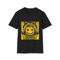 🎧 Smiley Earphones T-Shirt – Musik, gute Laune & glückliche Tage