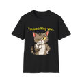 👀 Lustiges T-Shirt - Ich beobachte dich